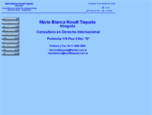 Tablet Screenshot of noodttaquela.com.ar